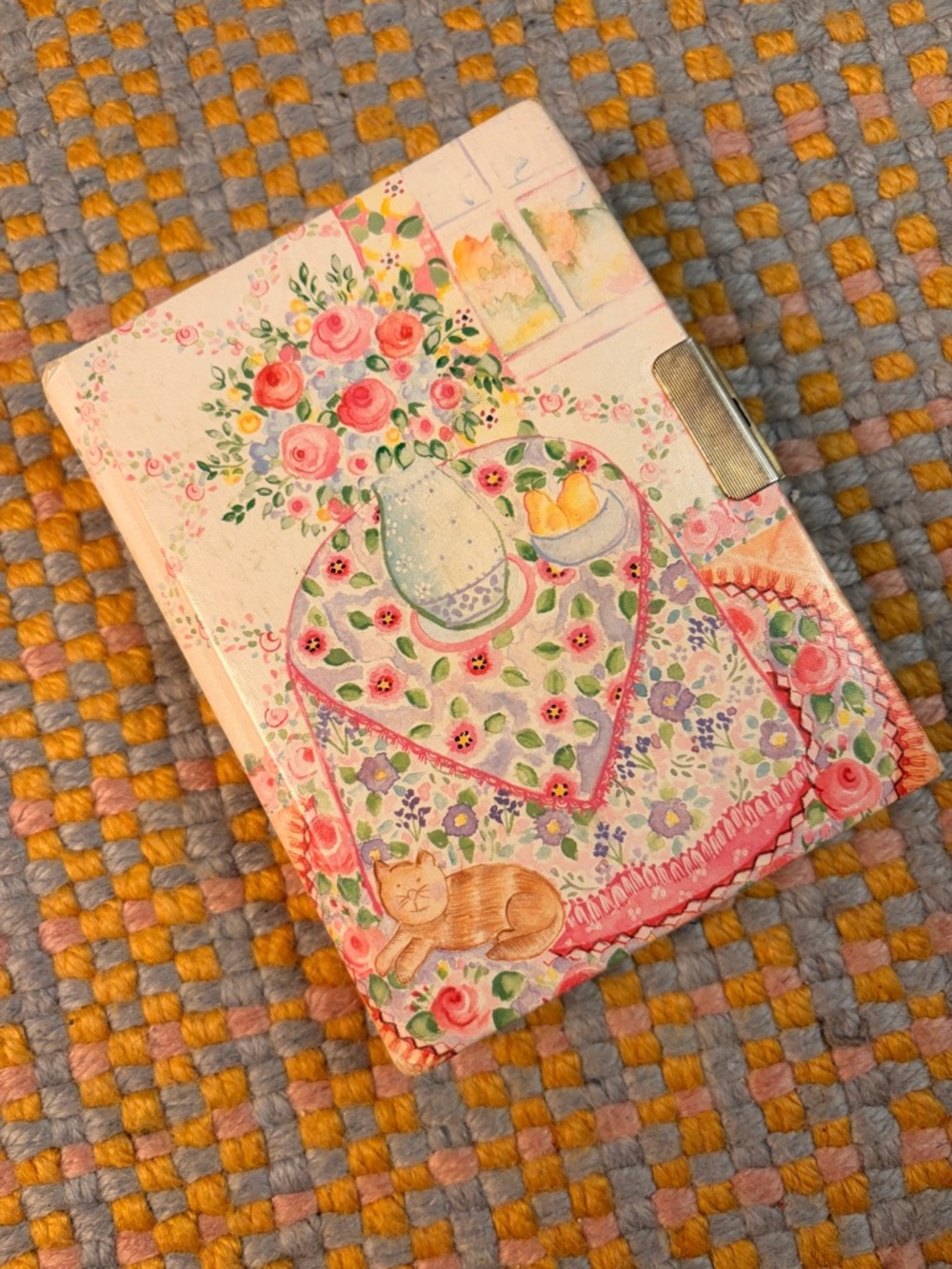 🌸✨ Vintage Floral One Year Diary Whimsical Cottage Journal ✨🌸
